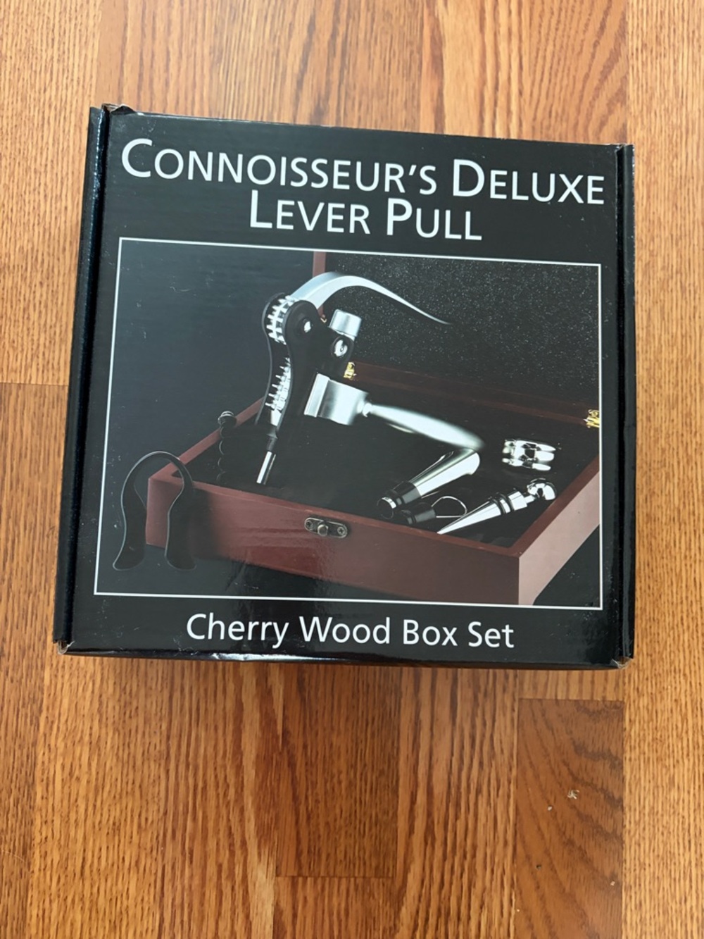 Connoisseur's Deluxe Lever Pull - Cherry Wood Box Set *NEW*